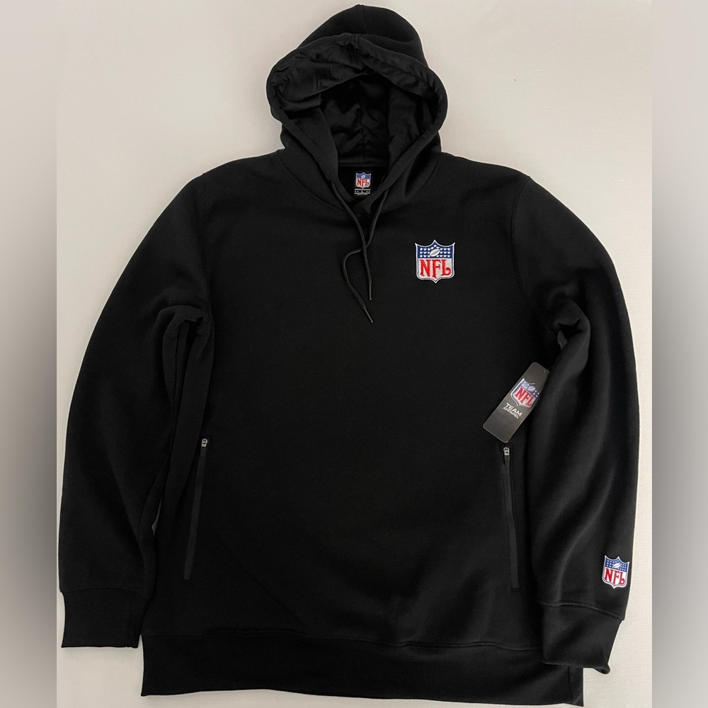 NFL Black Hoodie with Logo